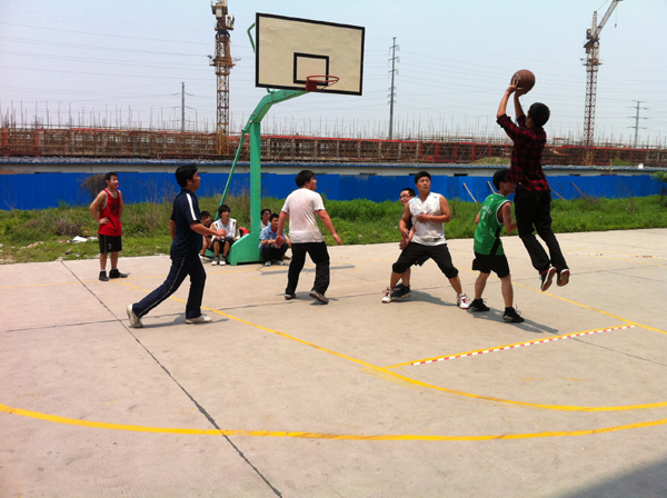 索電醫(yī)療公司舉辦籃球比賽